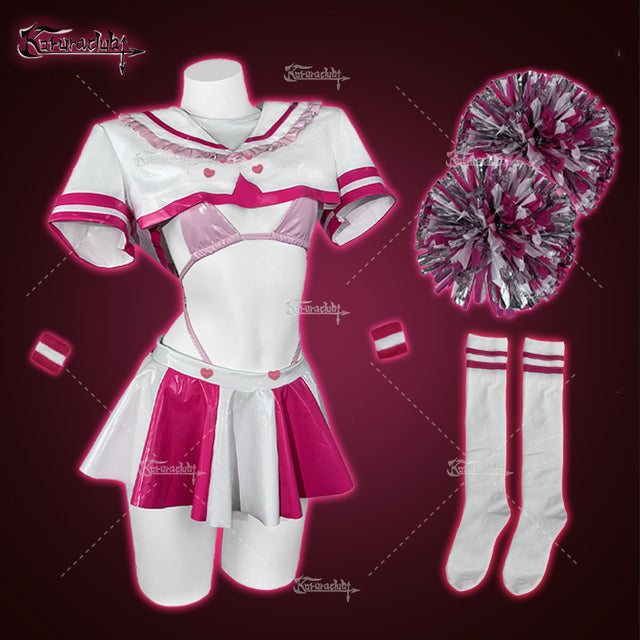 Love-heart cheerleader Sailor Lingerie KO25（6-Piece Set）