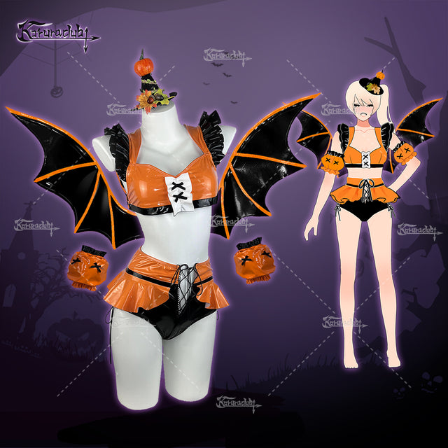 Halloween Trick or Peek Cosplay Lingerie KO35（5-Piece Set）