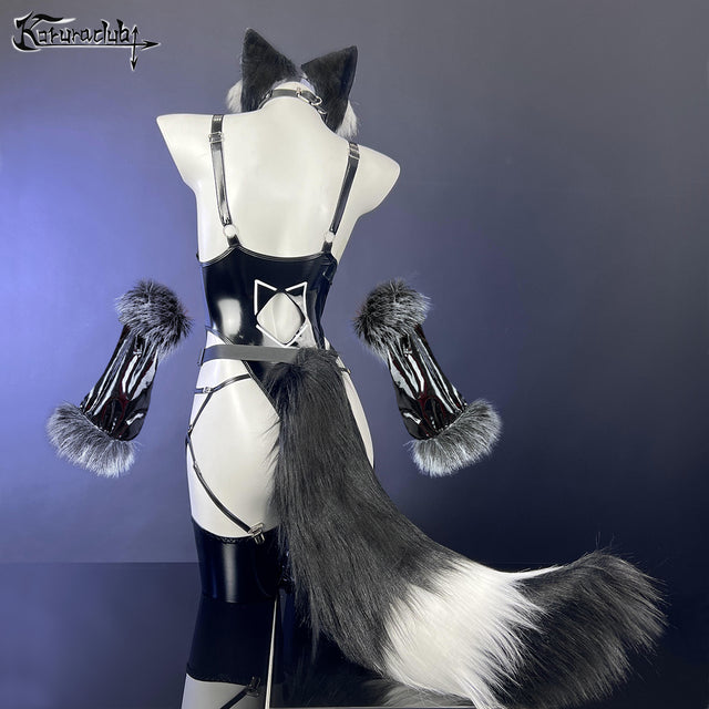 Cosplay Raccoon Lingerie KO53（6-Piece Set）