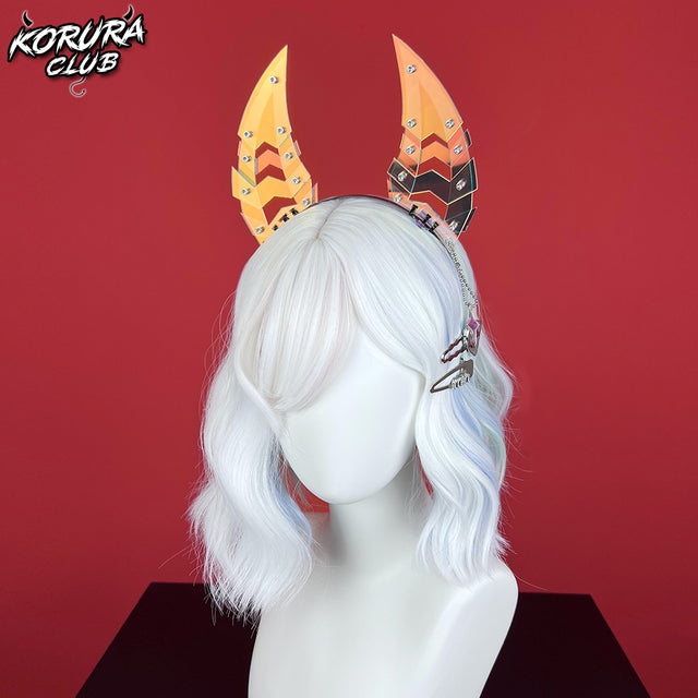 Cyberpunk Devil Horns Headdress KW103