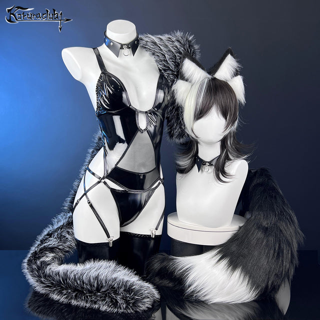 Cosplay Raccoon Lingerie KO53（6-Piece Set）